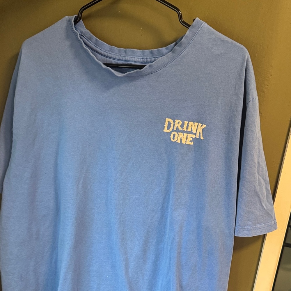 Dutch Bros Light Blue 'Drink One' Tee